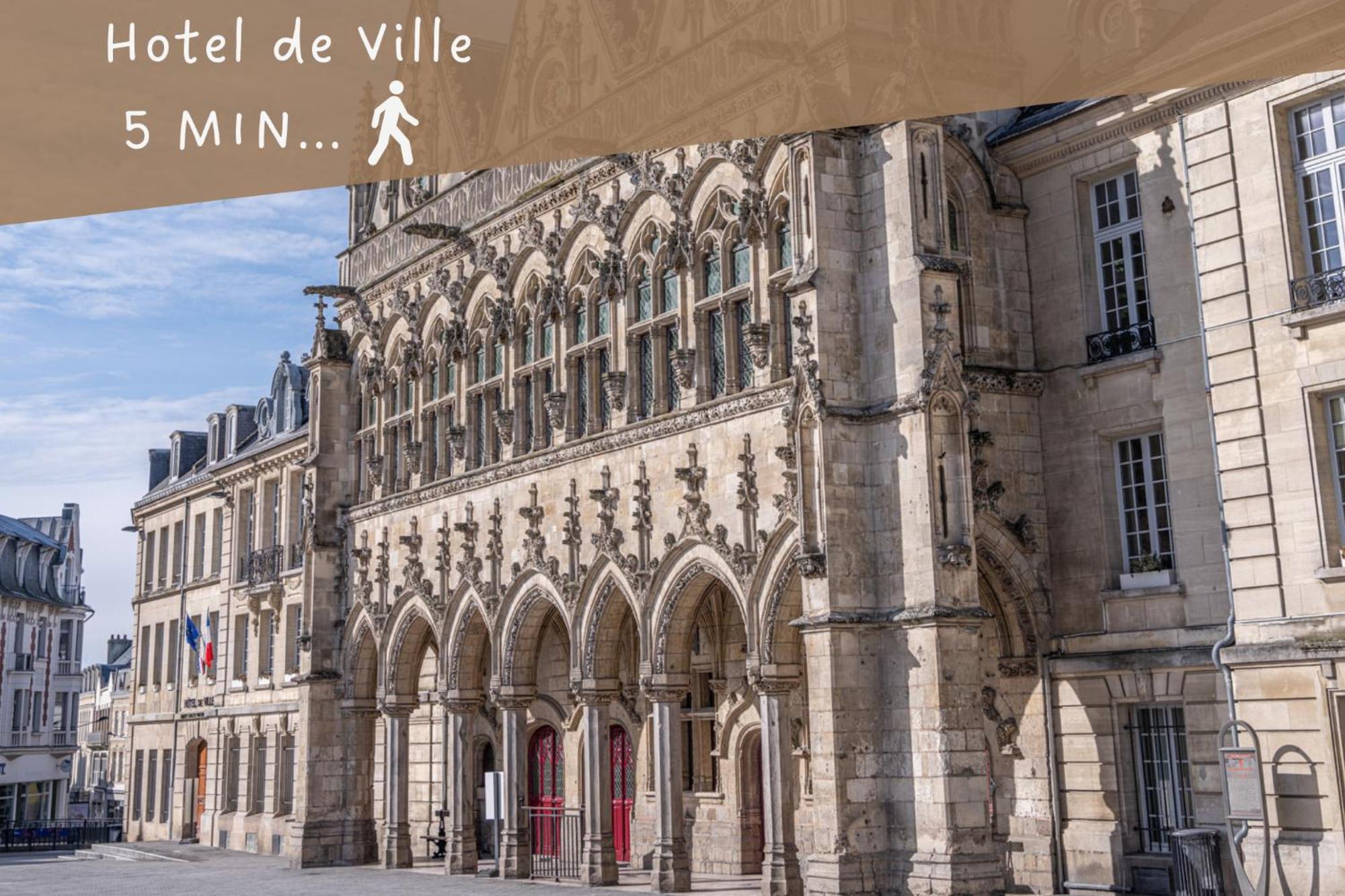 Le Fleur De Cerisier - Zmn Conciergerie Apartment Saint-Quentin  Luaran gambar